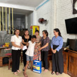 Hỗ trợ kịp thời – Quỹ Bảo trợ trẻ em tỉnh thăm và tặng quà  cho trường hợp đặc biệt